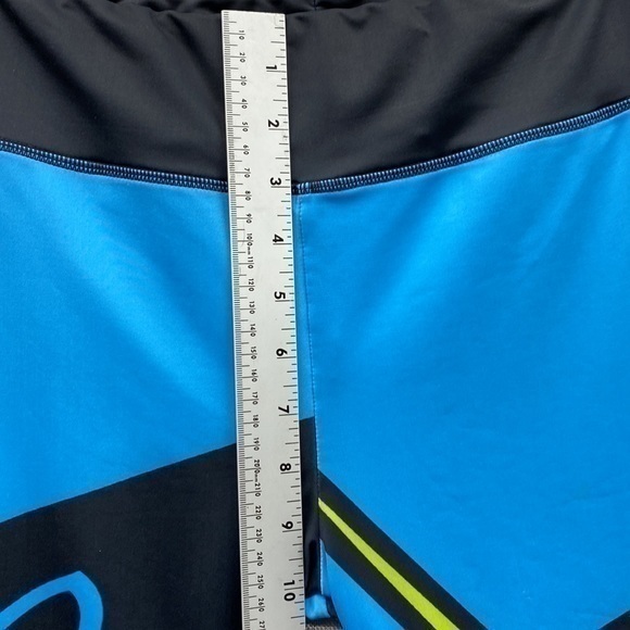 Fox Racing Leggings Blue Black Neon Green Women’s Size Small - Picture 10 of 16